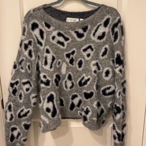 Animal Print Sweater